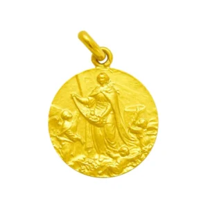 Medalla de Santa Eulalia con angeles – Santas