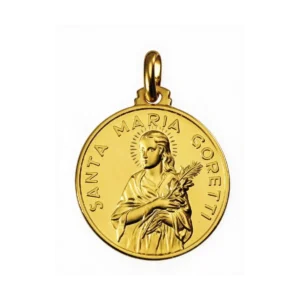 Medalla de Santa Maria Goretti – Santas