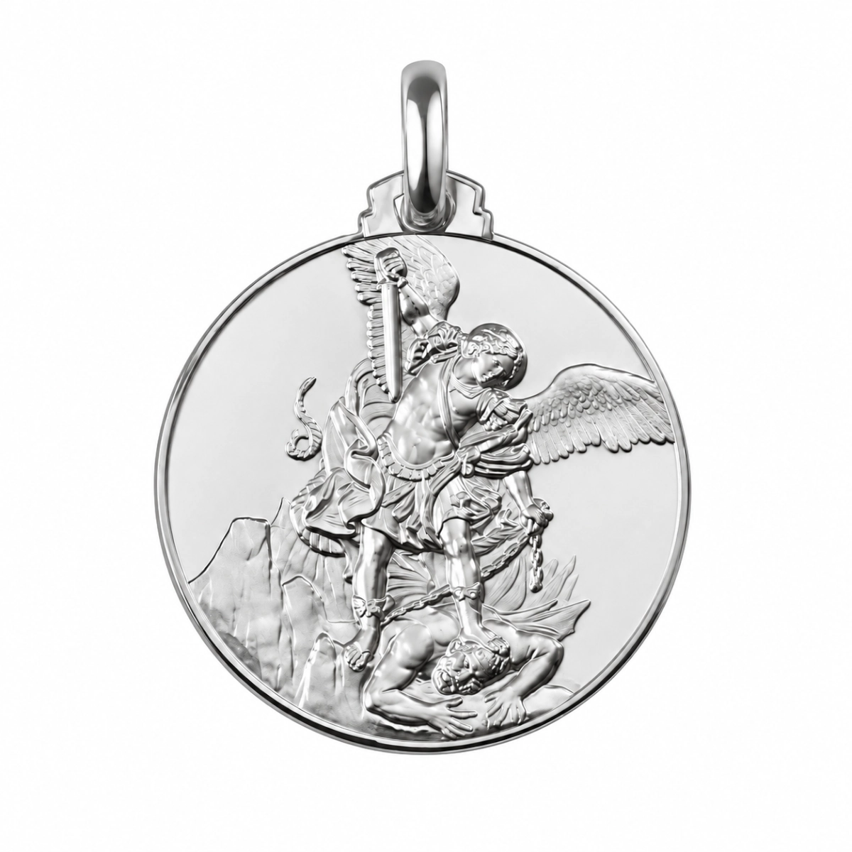 Medalla de San Miguel Arcangel - Imagen 2