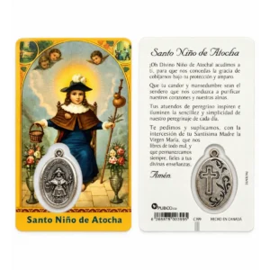 Estampa del Niño Jesus de Atocha