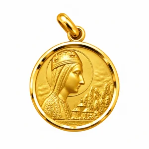 Medalla de Nuestra Señora de Montserrat -Rostro- (Virgen de Montserrat)