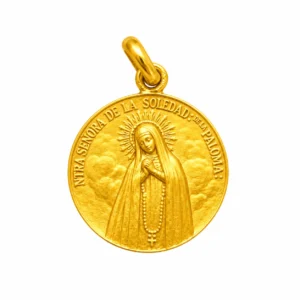 Medalla de Nuestra Señora de la Soledad de la Paloma (Virgen de la Soledad de la Paloma)