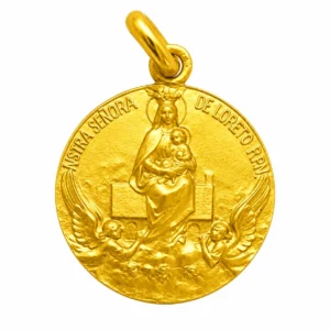 Medalla de Nuestra Señora de Loreto (Virgen de Loreto)
