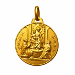 Medalla de la Virgen de Pompeya