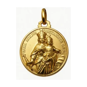 Medalla de la Virgen Maria Auxiliadora