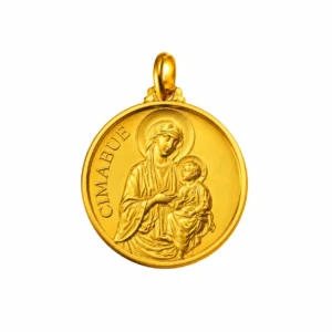 Medalla de la Virgen (Cimabue)
