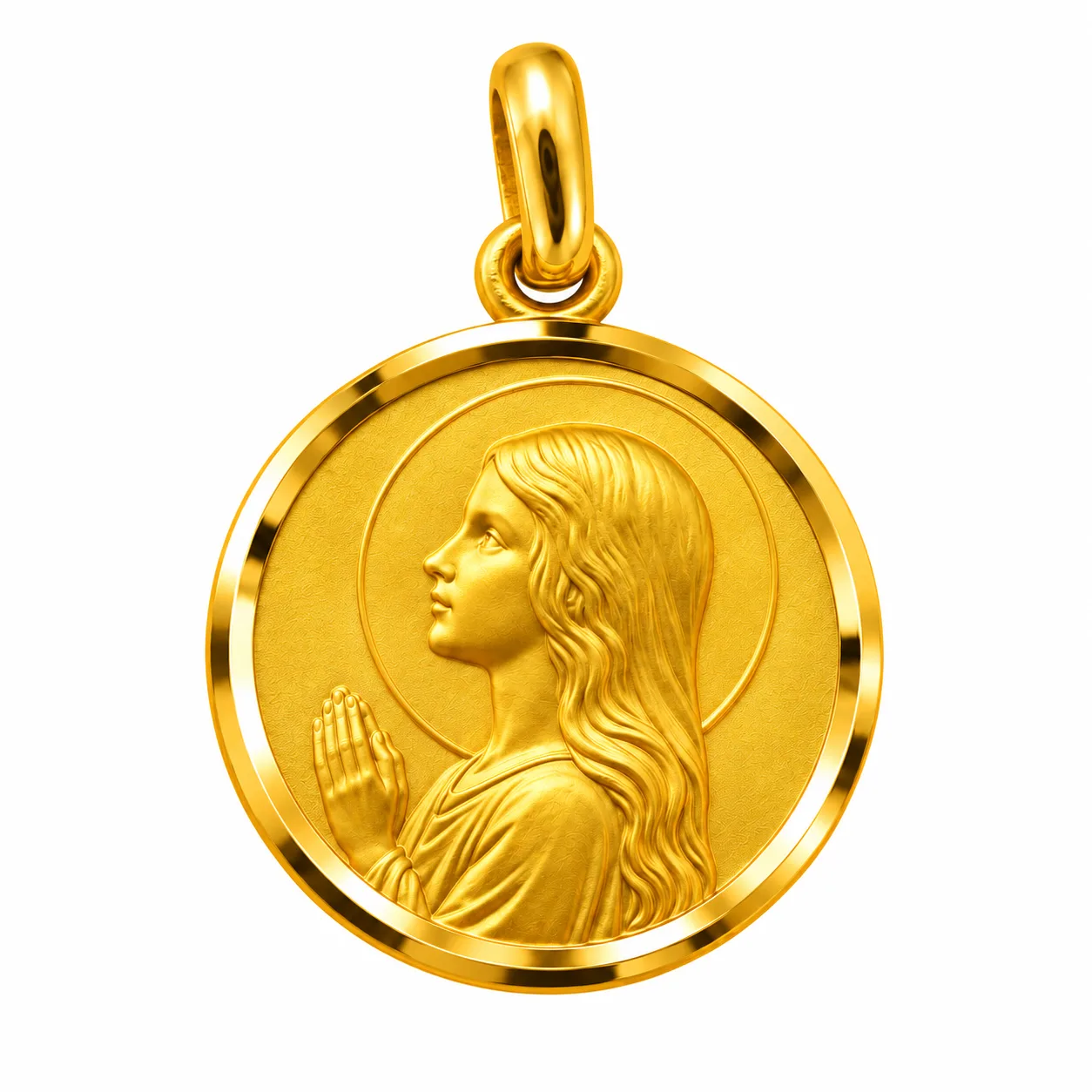 Medalla de la Virgen Maria Niña - Imagen 3