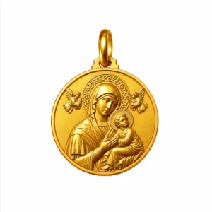 Medalla de la Virgen del Perpetuo Socorro