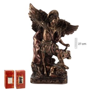Arcangel San Miguel acabado bronce