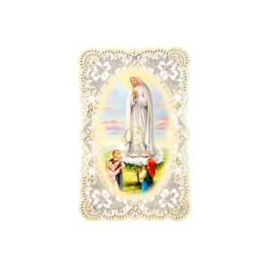 Estampa de la Virgen de Fatima