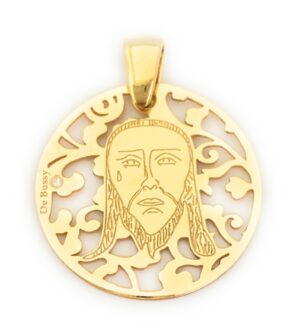 Medalla de la Santa Faz en plata de ley y diamante®. 25mm