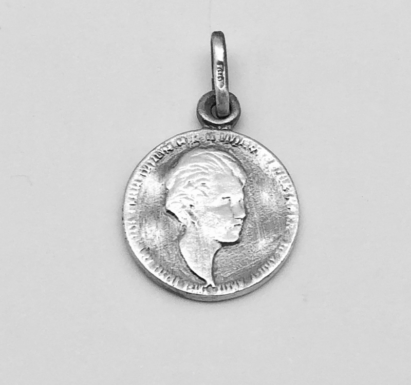 Medalla Guadalupe Ortiz de Landázuri en plata de ley 15mm