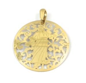 Medalla San Francisco Javier plata de ley®. 35mm