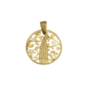Medalla Virgen de Fatima en plata de ley®