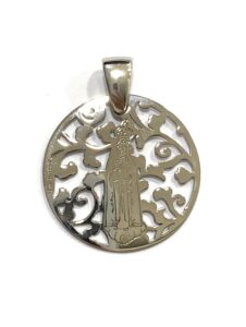 Medalla Virgen de Fatima en plata de ley®