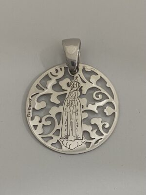 Medalla Virgen de Fatima en plata de ley®