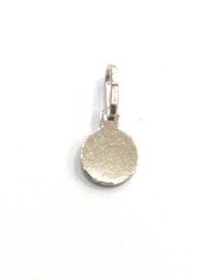 Medalla Virgen de la Fuensanta plata de ley 925. Tamaño 8mm