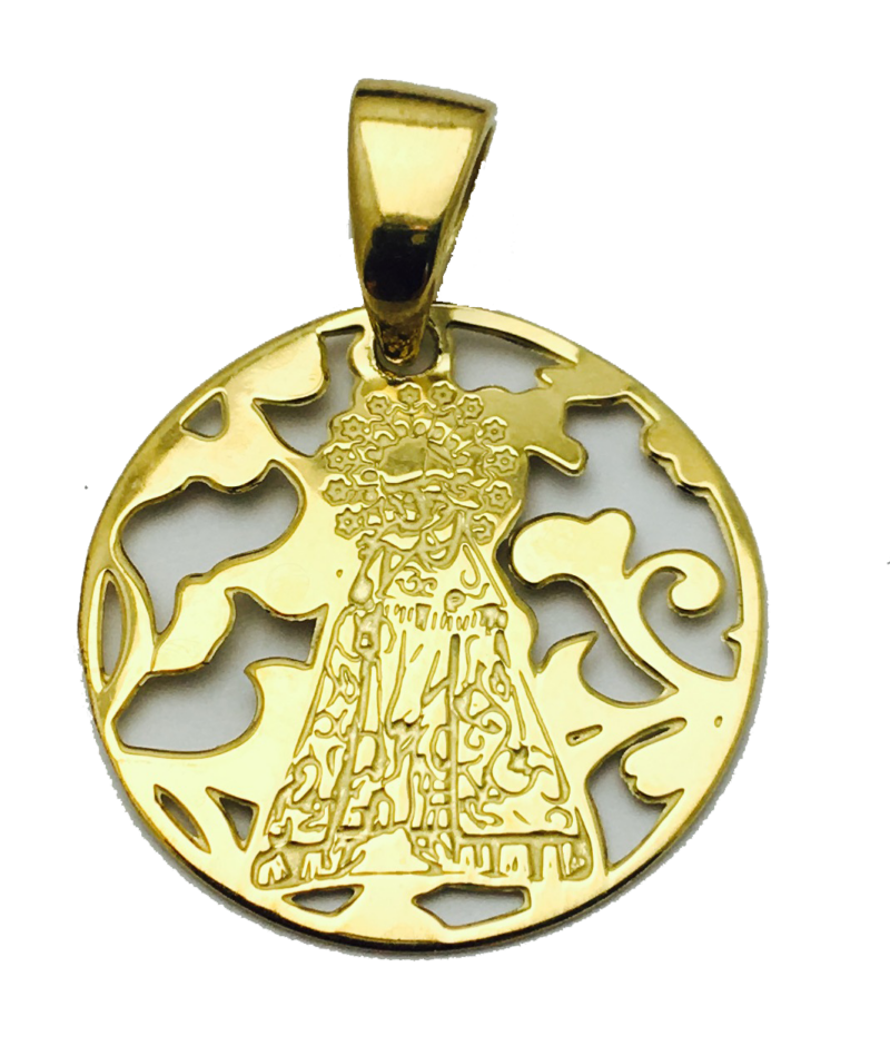 Medalla Virgen de los Desamparados plata de ley®. 20mm