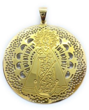 Medalla Virgen Gador plata de ley®. 40mm