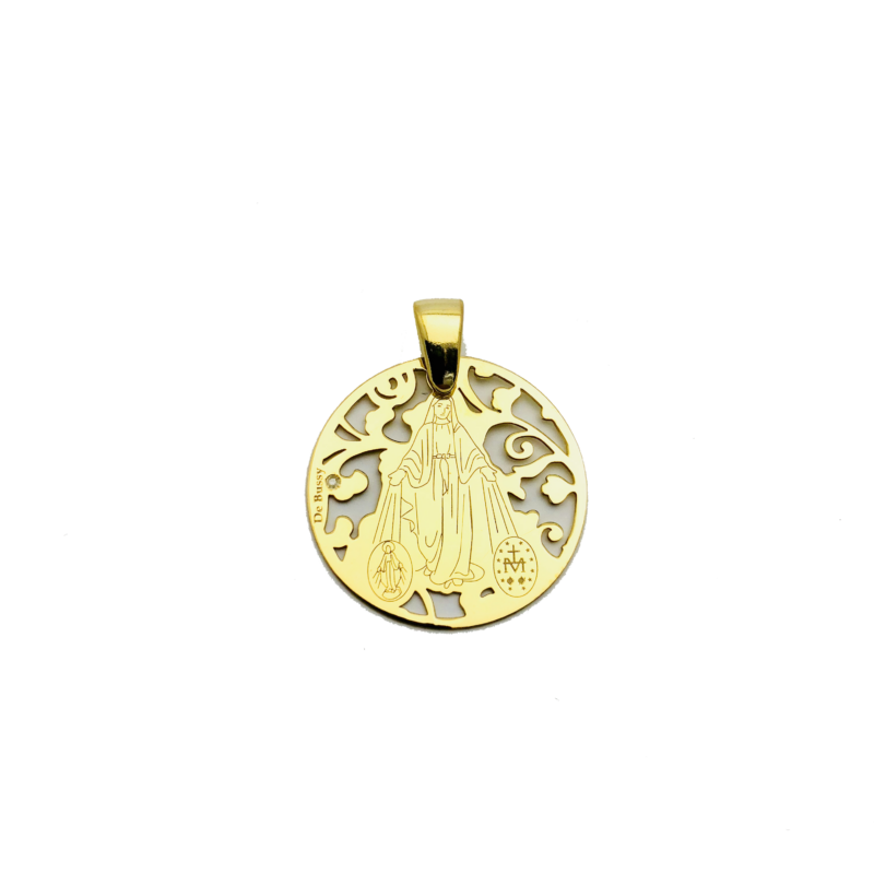 Medalla Virgen Milagrosa plata de ley®. 25mm