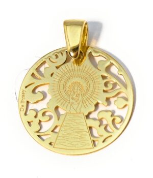 Medalla Virgen Pilar en Plata de ley®. 25mm