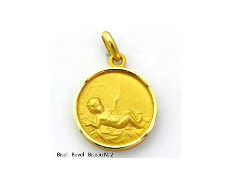 Medalla del Niño Jesus V1 (Niño de las Pajas)