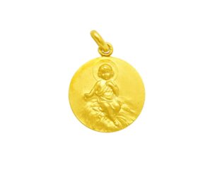 Medalla del Niño Jesus V2 (Niño de las Pajas)