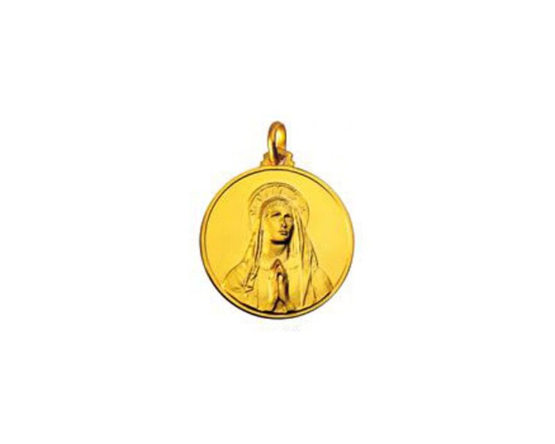 Medalla de la Virgen de Lourdes