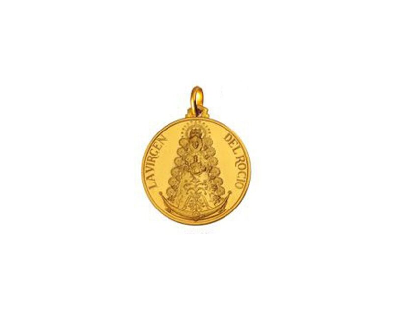 Medalla de la Virgen del Rocio