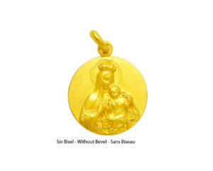Medalla de Nuestra Señora del Carmen. V1 (Virgen del Carmen)