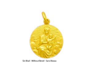 Medalla de Nuestra Señora del Carmen. V2 (Virgen del Carmen)