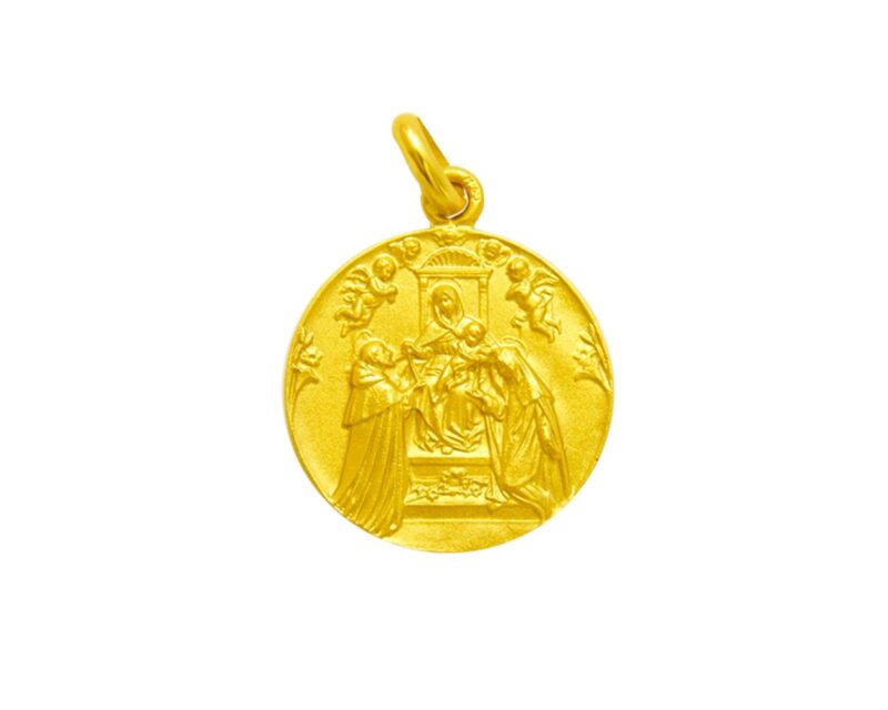 Medalla de Nuestra Señora del Rosario (Virgen del Rosario)