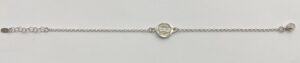 Pulsera Virgen de la Esperanza en plata de ley