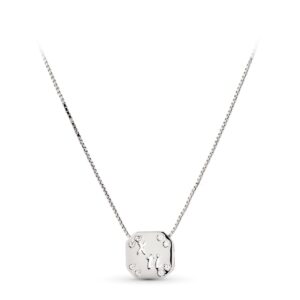 18K COLGANTE ORO AMARILLO AMOR CON CIRCONITAS