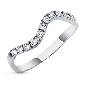 18K SORTIJA ORO BLANCO CIRCONITAS