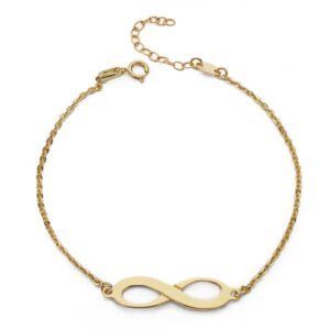 18K PULSERA INFINITY 19.5 CM