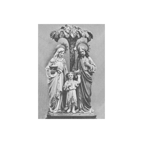 Estatua de SAGRADA (con palmera) FAMÍLIA