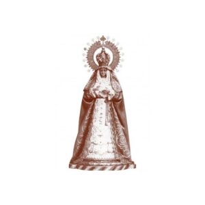 Estatua de ESPERANZA VIRGEN MACARENA (corona aparte)