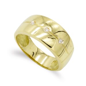 18K SORTIJA ORO AMARILLO CON CIRCONITAS