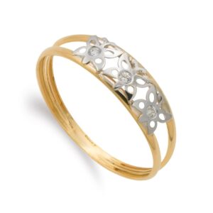 9K SORTIJA MARIPOSAS BICOLOR