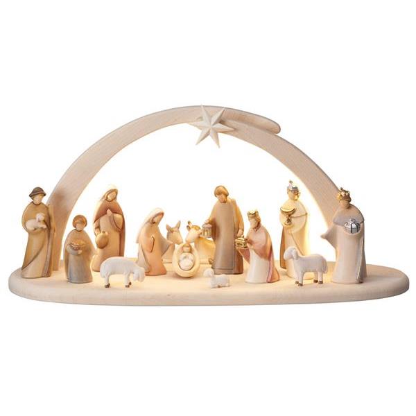 Establo Leonardo con luces – Belén Leonardo sets