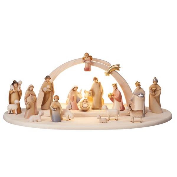Establo Leonardo con luces – Belén Leonardo sets