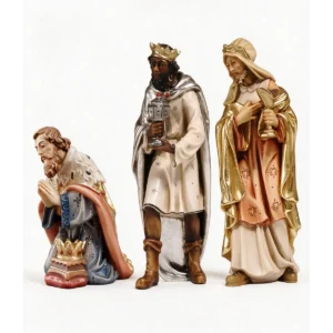 Reyes de madera para belen