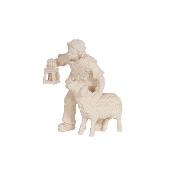 Niño con oveja y farol - Imagen 2