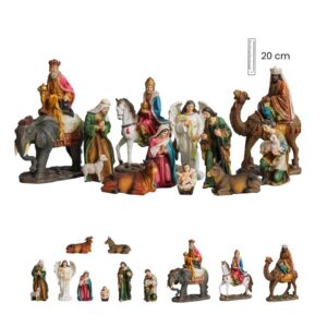 Pesebre de 20 cm con reyes