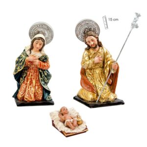Pesebre 15 cm dorado