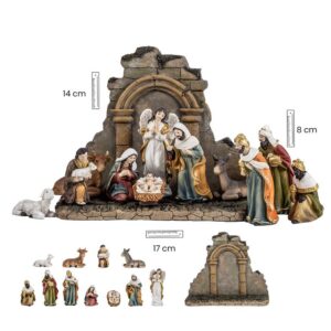 Conjunto pesebre de 7 cm
