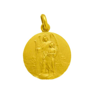 Medalla de San Rafael Arcangel en oro