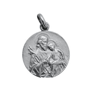 Medalla de San Jose en plata