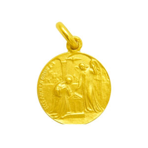 Medalla de San Gabriel Arcangel en oro